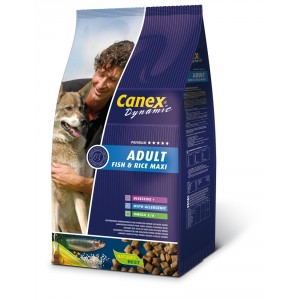 Canex Dynamic Fish Rice Maxi Hondenvoer 2 x 12,5 kg