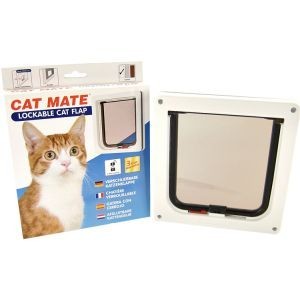 Afbeelding Cat Mate 304 Kattenluik Bruin door Brekz.nl