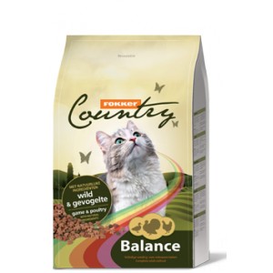 Afbeelding Fokker Country Balance Wild & Gevogelte kattenvoer TIJDELIJKE ACTIE 10 kg door Brekz.nl