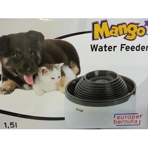 Europet Mango Water Feeder voor hond en kat Blauw