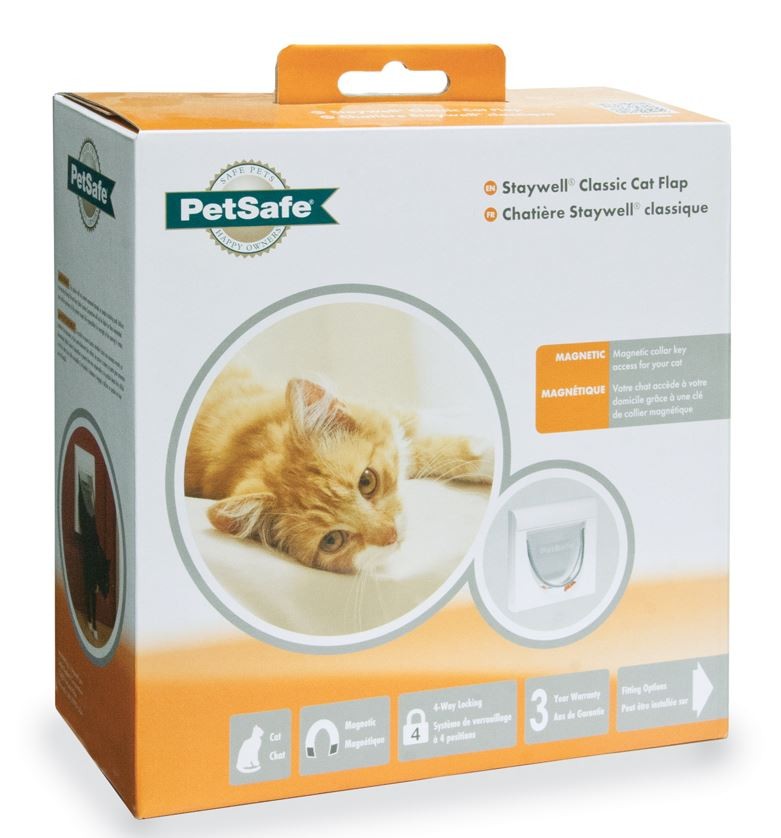 Staywell 932 Magnetic 4 way Catflap Kattenluik