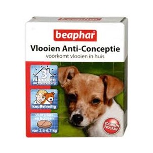 Beaphar Vlooien Anti Conceptie 2,6 6,7 kg Honden per verpakking