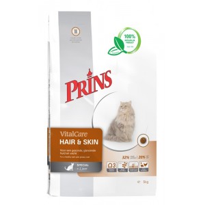 Afbeelding Prins VitalCare Hair & Skin kattenvoer 5 kg door Brekz.nl