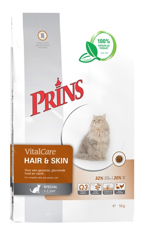 Prins VitalCare Hair & Skin kattenvoer