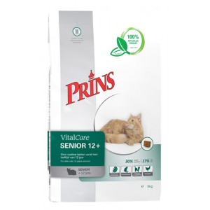 Afbeelding Prins VitalCare Senior 12+ kattenvoer 1.5 kg door Brekz.nl