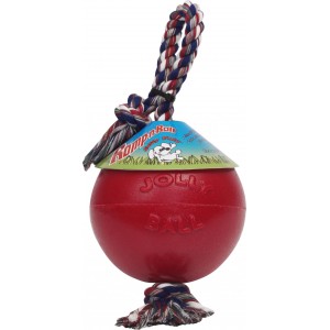 Afbeelding Jolly Ball Romp-n-Roll medium (15 cm) voor honden Rood door Brekz.nl