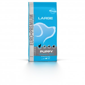 Afbeelding Euro Premium Large Puppy Chicken & Rice hondenvoer 15 kg door Brekz.nl