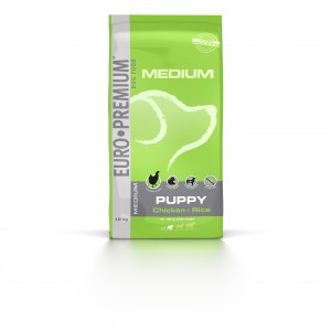 Afbeelding Euro Premium Medium Puppy Chicken & Rice hondenvoer 3 kg door Brekz.nl