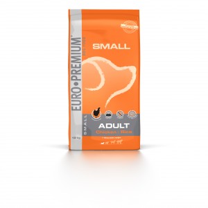 Afbeelding Euro Premium Small Adult Chicken & Rice hondenvoer 3 kg door Brekz.nl