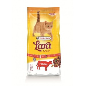 Afbeelding Versele-Laga Lara Rund kattenvoer 10 kg door Brekz.nl