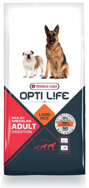 Opti Life Adult Digestion Medium/Maxi hondenvoer