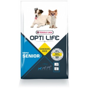 Afbeelding Opti Life Senior Mini hondenvoer 7.5 kg door Brekz.nl