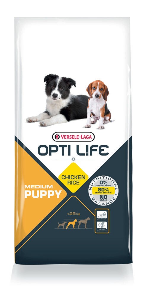 Opti Life Puppy Medium hondenvoer
