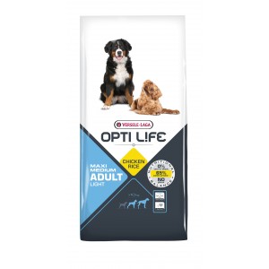 Afbeelding Opti Life Adult Light Medium/Maxi hondenvoer 12.5 kg door Brekz.nl