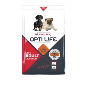 Afbeelding Opti Life Adult Digestion Mini hondenvoer 7.5 kg door Brekz.nl