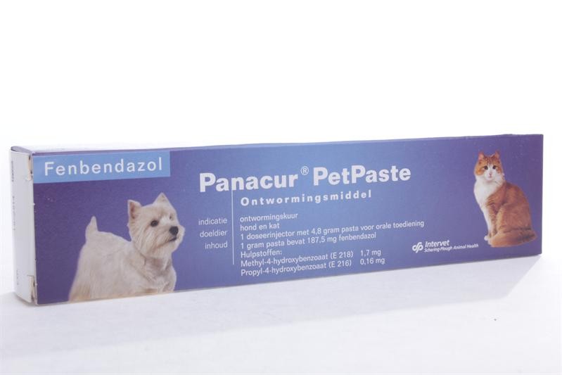 giardia hond panacur