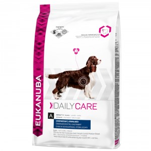 Eukanuba Daily Care Overweight, Sterilised Hondenvoer 2 x 12,5 kg