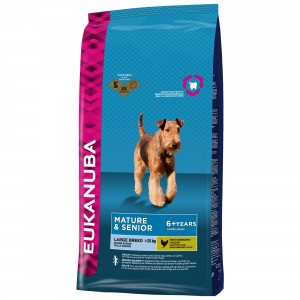 Eukanuba Mature Senior Largebreed Kip Hondenvoer 3 kg OP is OP