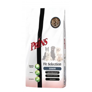 Afbeelding Prins Fit Selection Senior hondenvoer 2 kg door Brekz.nl