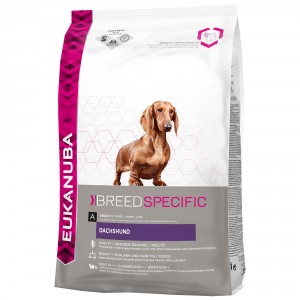 Eukanuba Dachshund adult hondenvoer 2 x 7,5 kg