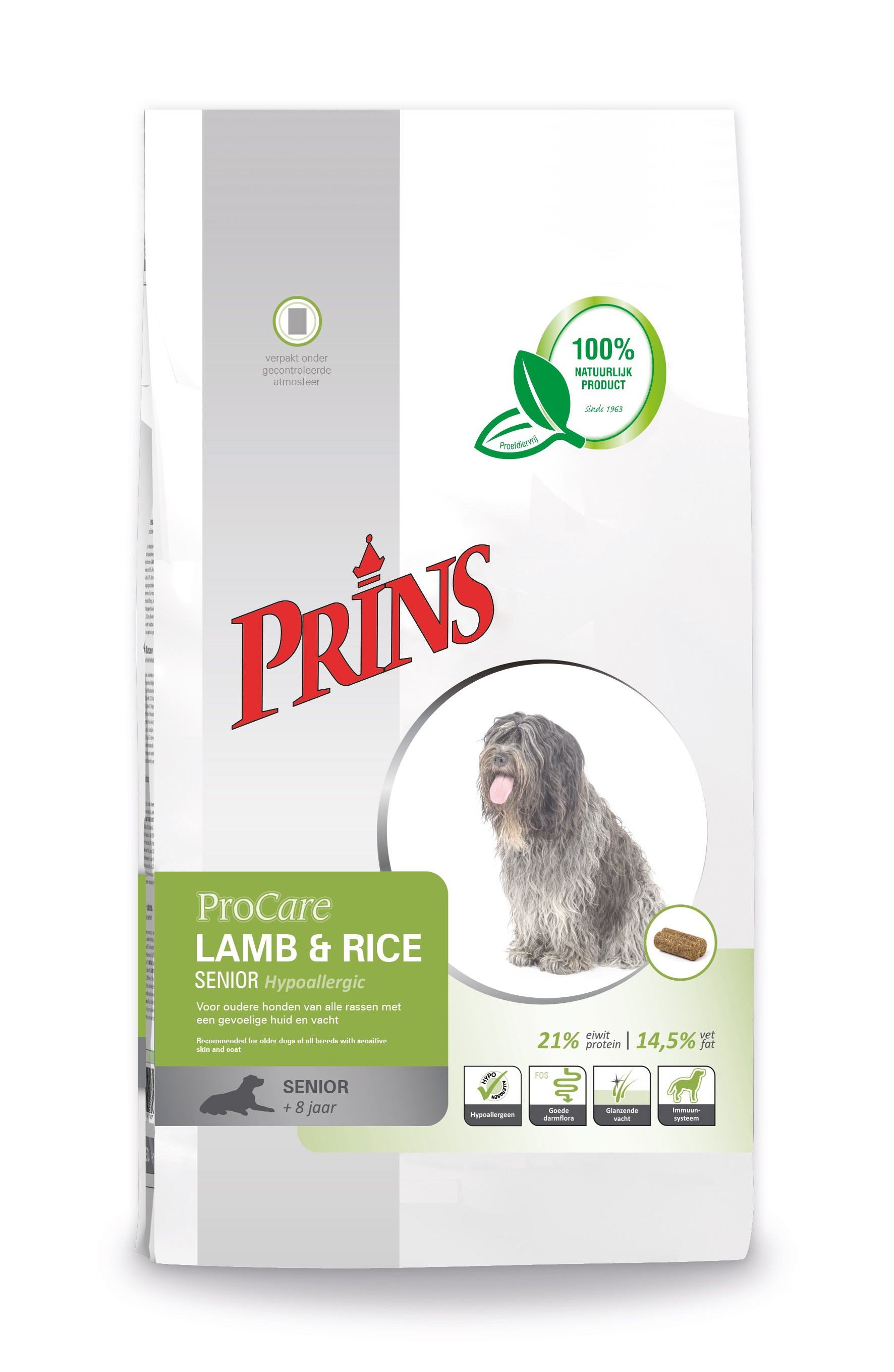 Prins ProCare Lamb & Rice Senior hondenvoer