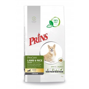 Prins ProCare Croque Lamb Rice SENIOR Hypoallergic 2 x 10 kg