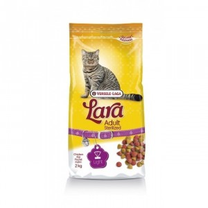 Afbeelding Versele-Laga Lara Sterilised kattenvoer 2 kg door Brekz.nl