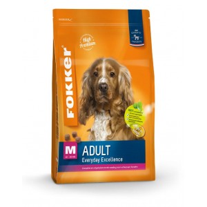 Afbeelding Fokker Adult M Hondenvoer 13 kg door Brekz.nl