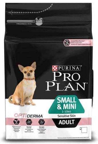 Pro Plan Optiderma Small & Mini Sensitive Skin Adult hondenvoer