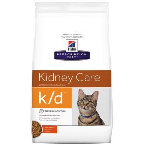 Afbeelding Hill's Prescription Diet K/D kattenvoer 1.5 kg door Brekz.nl