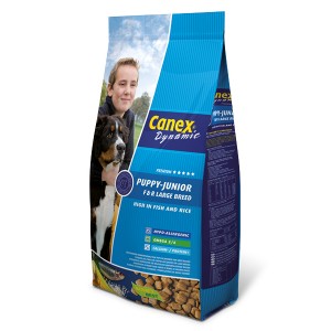 Canex Dynamic Puppy Junior Fish Rice Maxi hondenvoer 12.5 kg