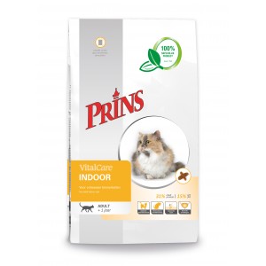 Afbeelding Prins VitalCare Indoor kattenvoer 5 kg door Brekz.nl