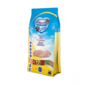 Renske Super Premium Adult graanvrij verse kip hondenvoer 2 x 2 kg