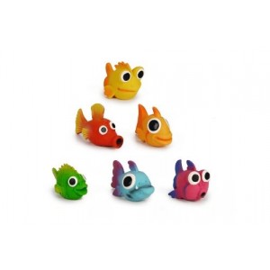 Beeztees Latex Fishies Hondenspeeltje (0620875) Per stuk