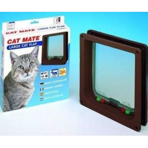 Afbeelding Cat Mate 221 Large Cat Flap Kattenluik Wit door Brekz.nl