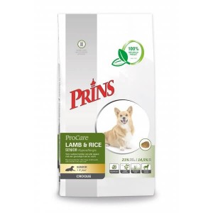 Afbeelding Prins ProCare Croque Lamb & Rice Senior hondenvoer 10 kg door Brekz.nl