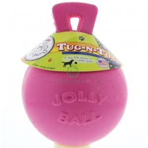 Afbeelding Jolly Tug-n-Toss Large (20 cm) voor honden Rood door Brekz.nl