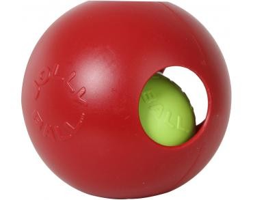 Afbeelding Jolly Ball Teaser Ball M voor honden Rood door Brekz.nl