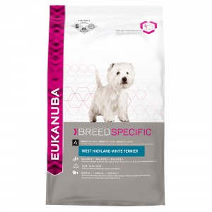 Afbeelding Eukanuba West Highland White Terrier hondenvoer 2,5 kg door Brekz.nl