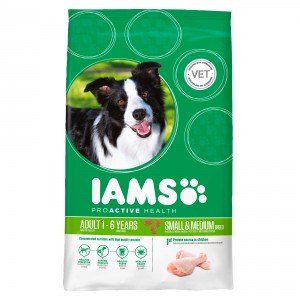 Afbeelding Iams Adult Small & Medium Hondenvoer 3 kg door Brekz.nl