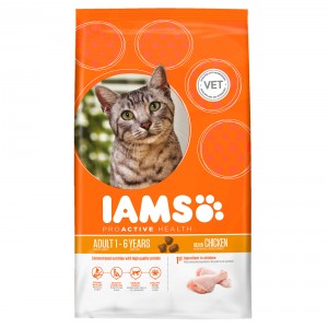 Afbeelding Iams Adult Kip kattenvoer 3 kg door Brekz.nl