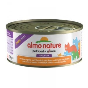 Almo Nature Almo Nature Daily Tonijn Kip 170 gram Per 24 Nat kattenvoer Almo Nature