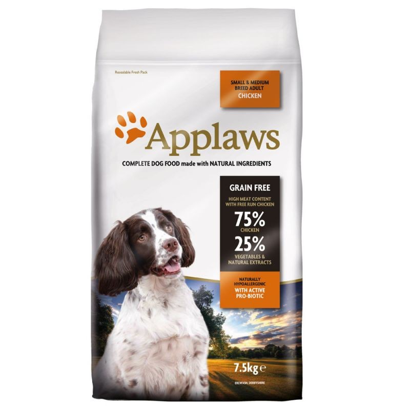 Applaws Adult Small & Medium Kip hondenvoer