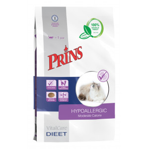 Afbeelding Prins Vitalcare Dieet Hypoallergic Moderate Calorie Kat 5 kg door Brekz.nl