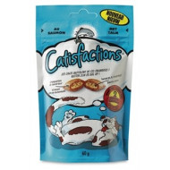 Catisfactions met zalm kattensnack 12 x 60 g