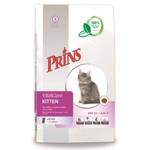 Afbeelding Prins VitalCare Kitten kattenvoer 4 kg door Brekz.nl