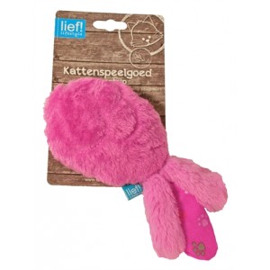 Lief! Lief! Wrestling Fish Girls kattenspeelgoed Per stuk Kat Speelgoed
