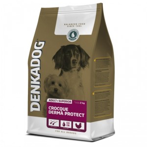 Afbeelding Denkadog Crocque Derma Protect hondenvoer 12.5 kg door Brekz.nl