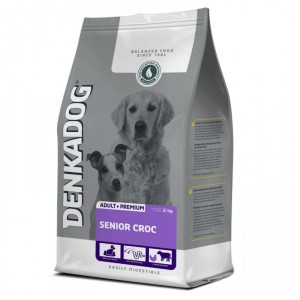 Afbeelding Denkadog Senior Croc hondenvoer 12.5 kg door Brekz.nl