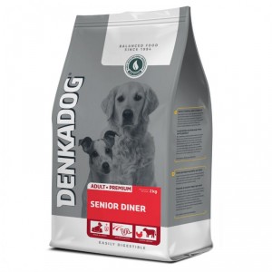 Afbeelding Denkadog Senior Diner hondenvoer 10 kg door Brekz.nl